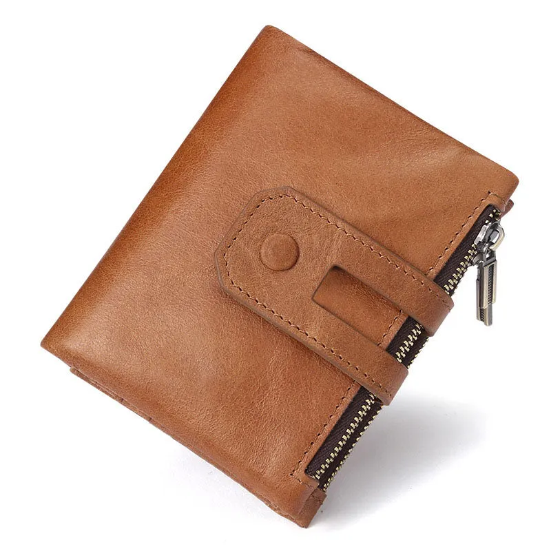 Name/Logo Engraving Men's wallet,RFID leather Wallet Personalize Leather Portfolio,Holder/Gift For Him