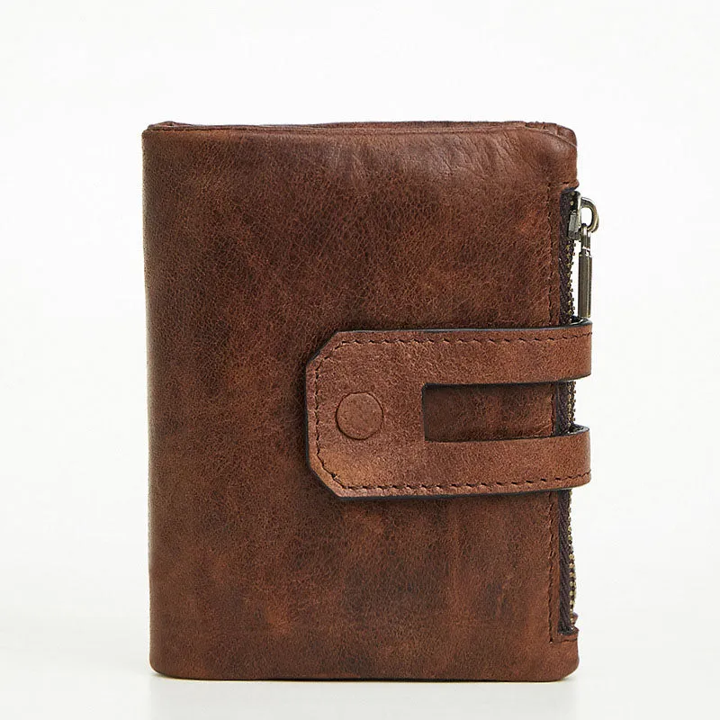 Name/Logo Engraving Men's wallet,RFID leather Wallet Personalize Leather Portfolio,Holder/Gift For Him