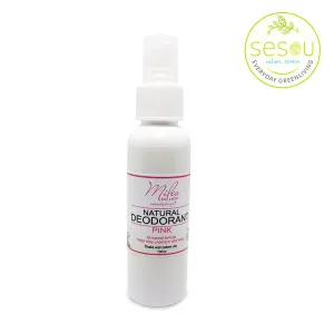Natural Deodorant Pink (Women) 100ml