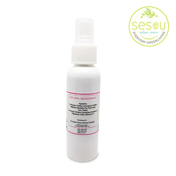 Natural Deodorant Pink (Women) 100ml