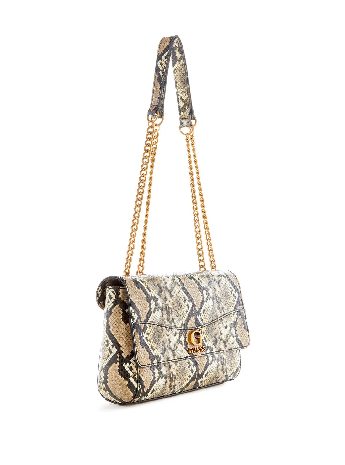 Natural Python Nell Crossbody Bag