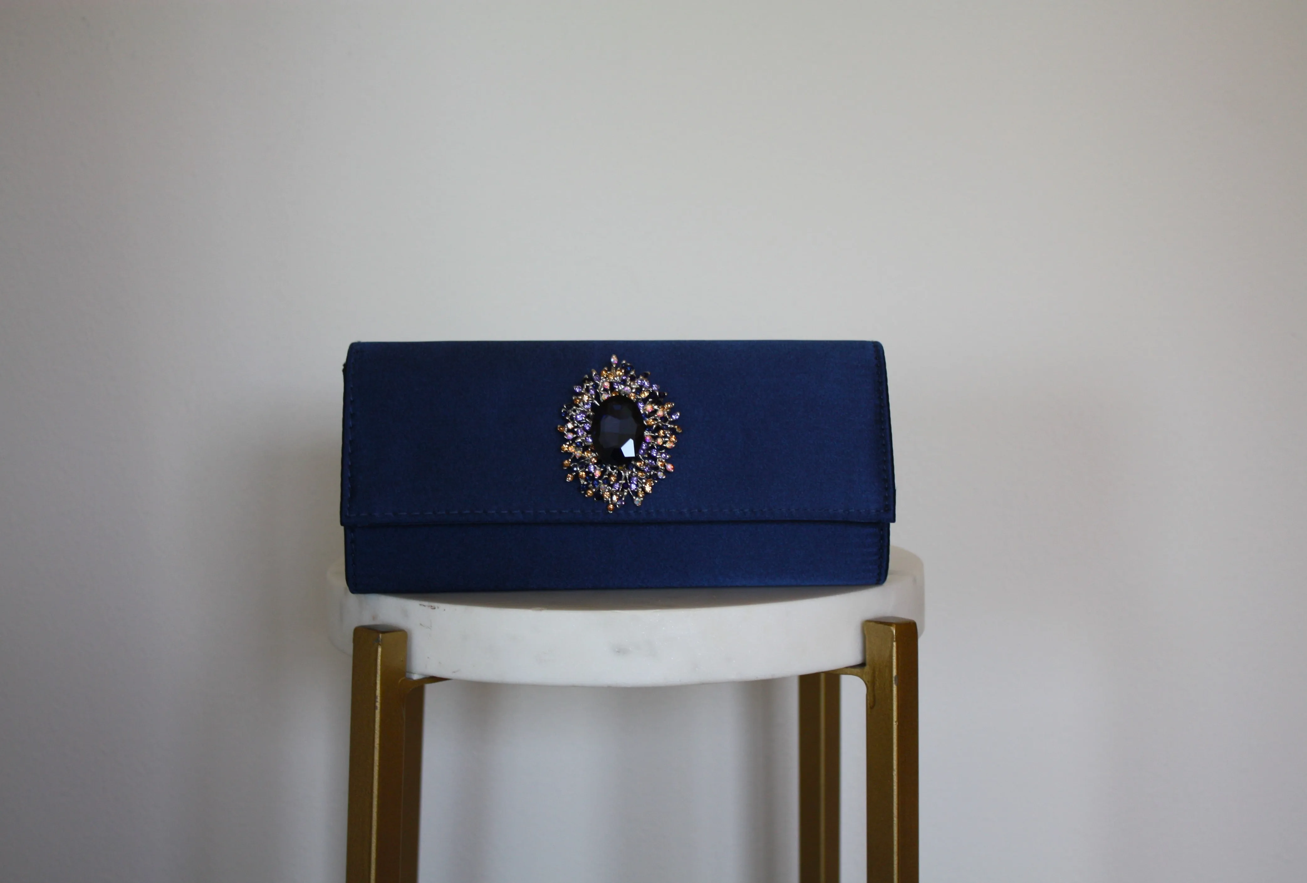 Navy Blue Evening Clutch
