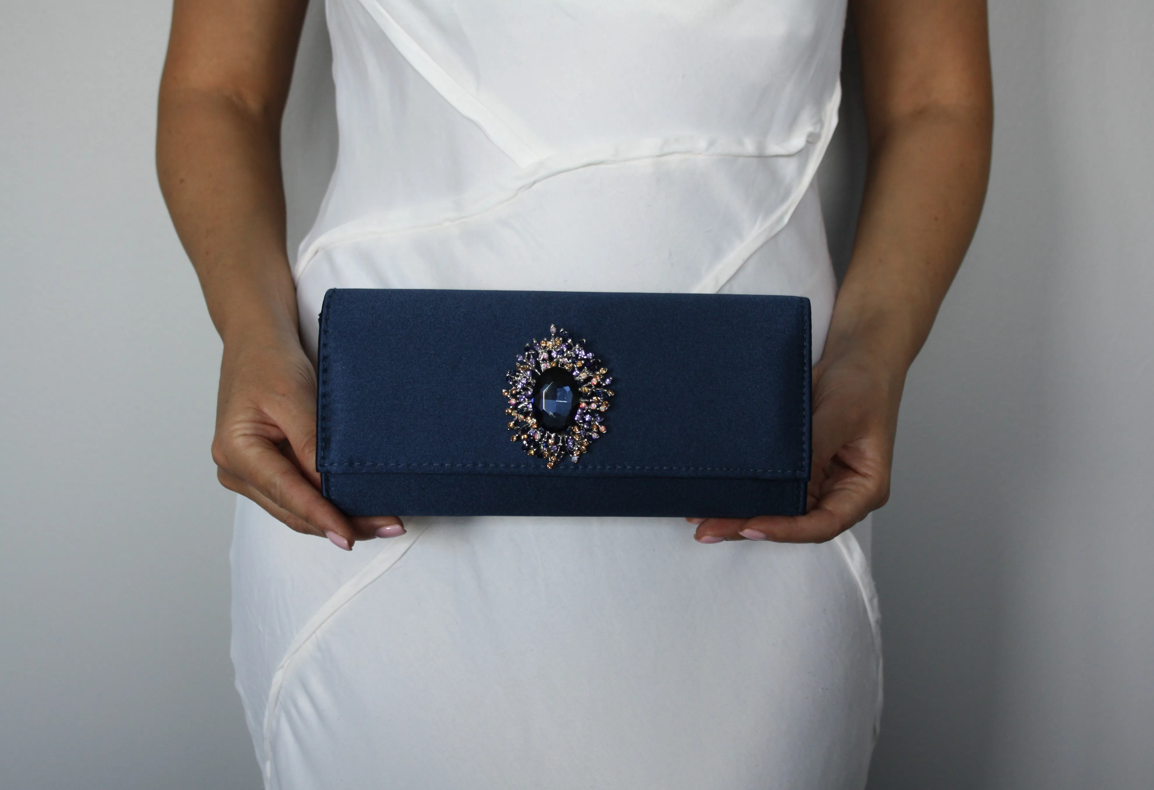 Navy Blue Evening Clutch