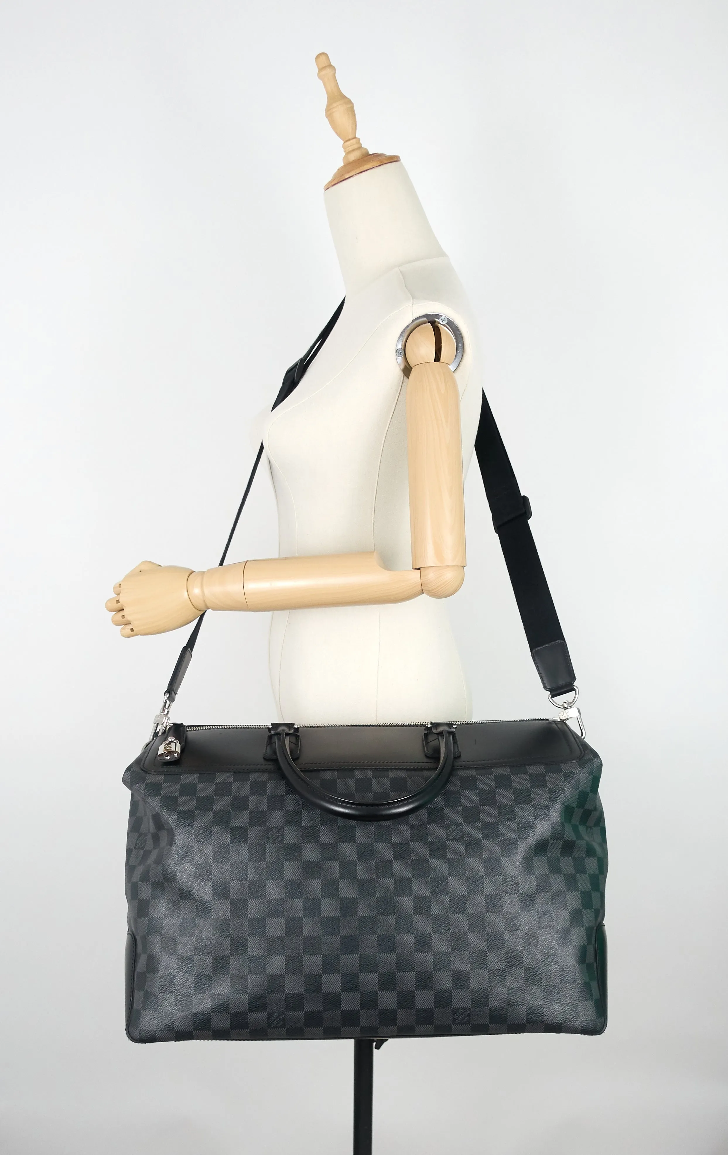 Neo Greenwich Damier Graphite Canvas Bag
