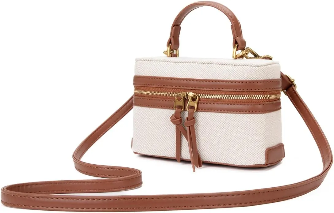 New Classic Satchel Crossbody Purse for Women Chic Mini Box Purse, Women Crossbody Shoulder Bag
