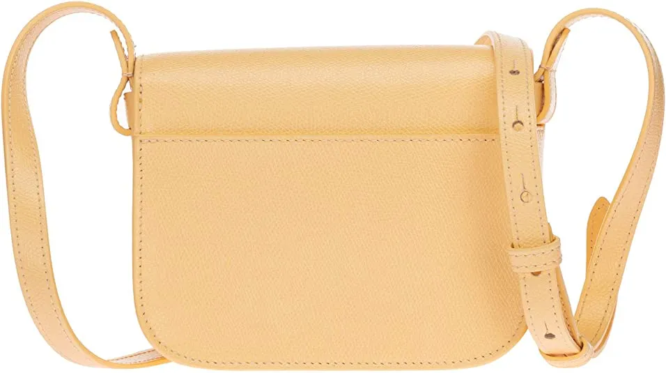 NEW FURLA 1972 Women's Mini Shoulder Bag In Cream Leather MSRP $364