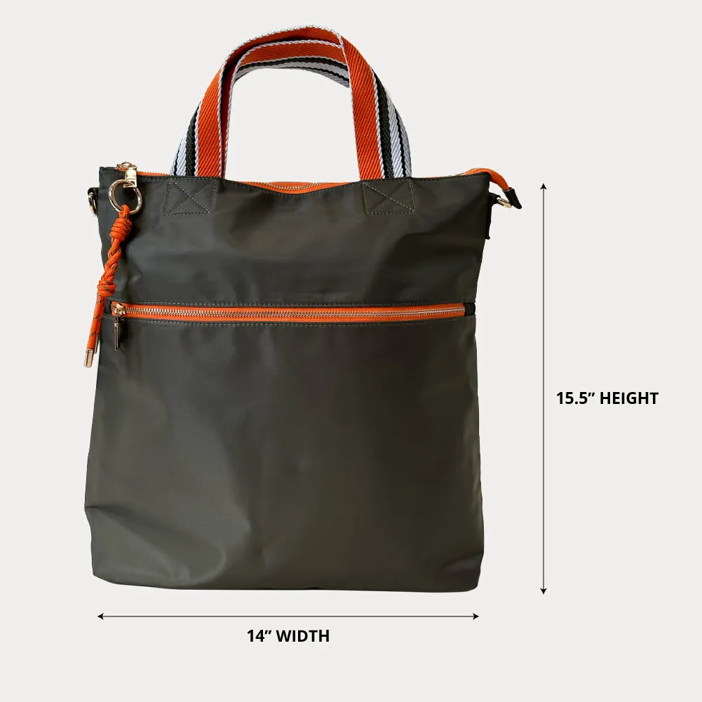 Nicole Large Nylon Tote Bag