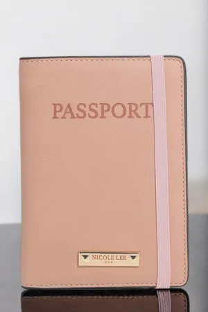 Nicole Lee USA Solid Passport Wallet