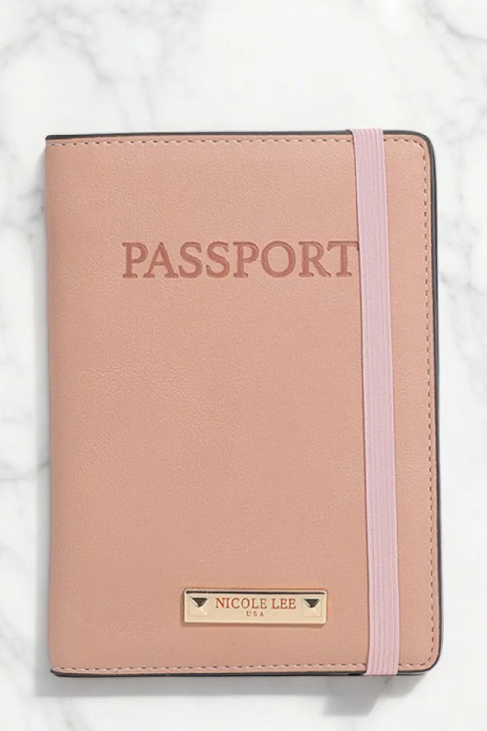 Nicole Lee USA Solid Passport Wallet