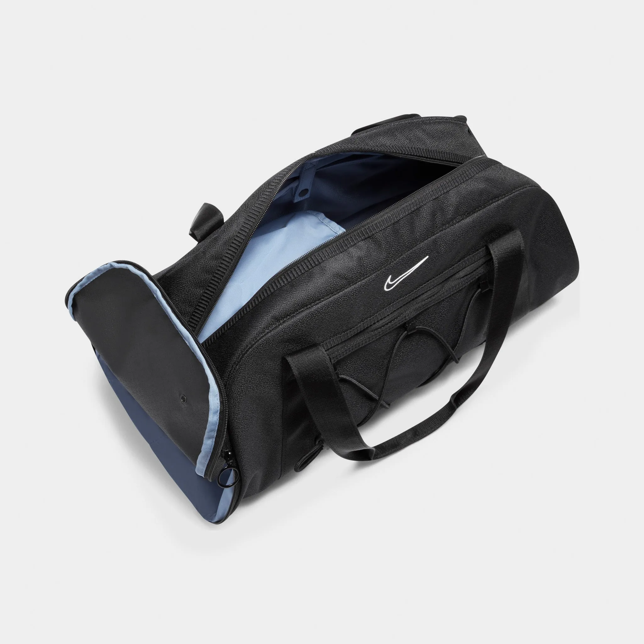 Nike Women's One Club Training Duffel Bag Black / Black - White