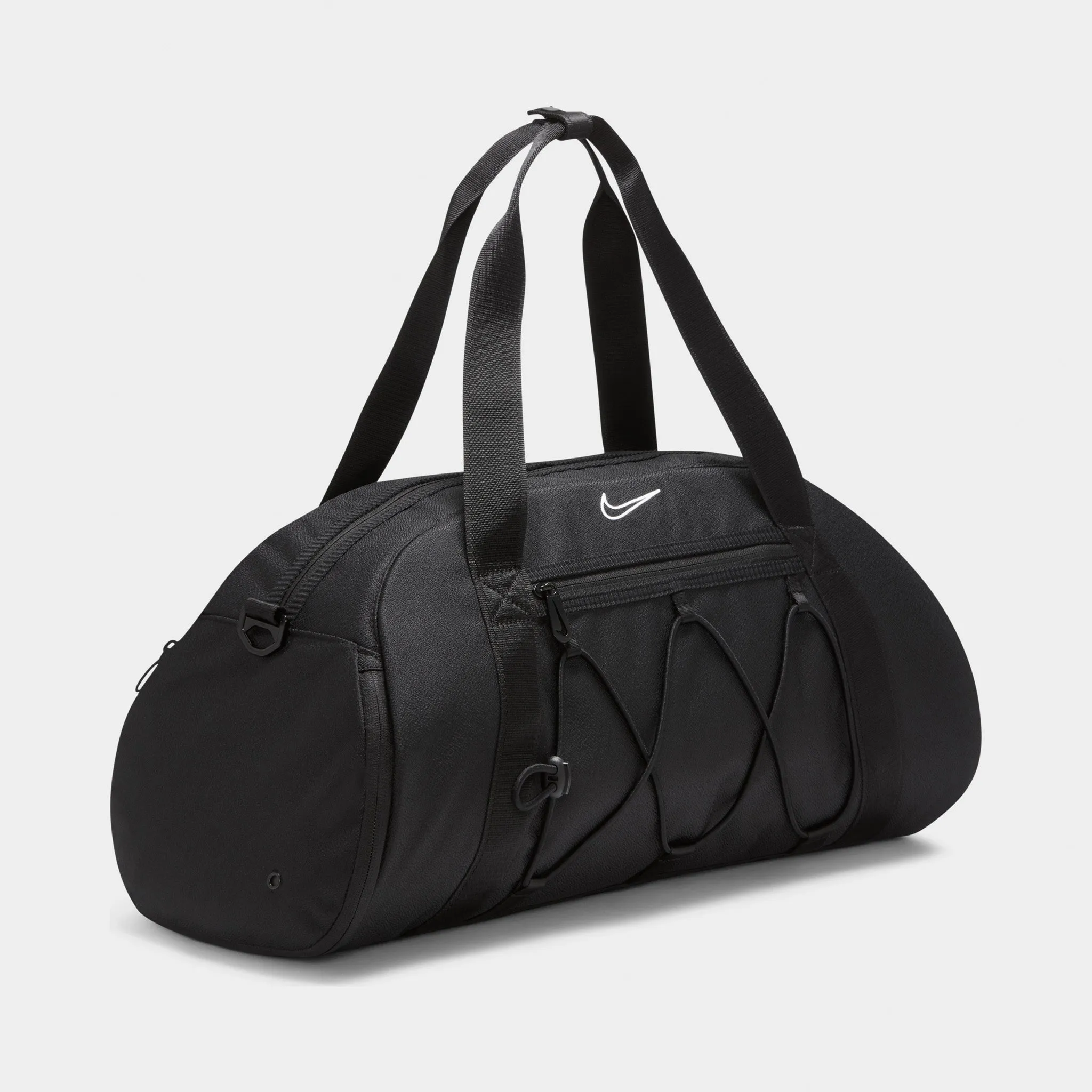 Nike Women's One Club Training Duffel Bag Black / Black - White