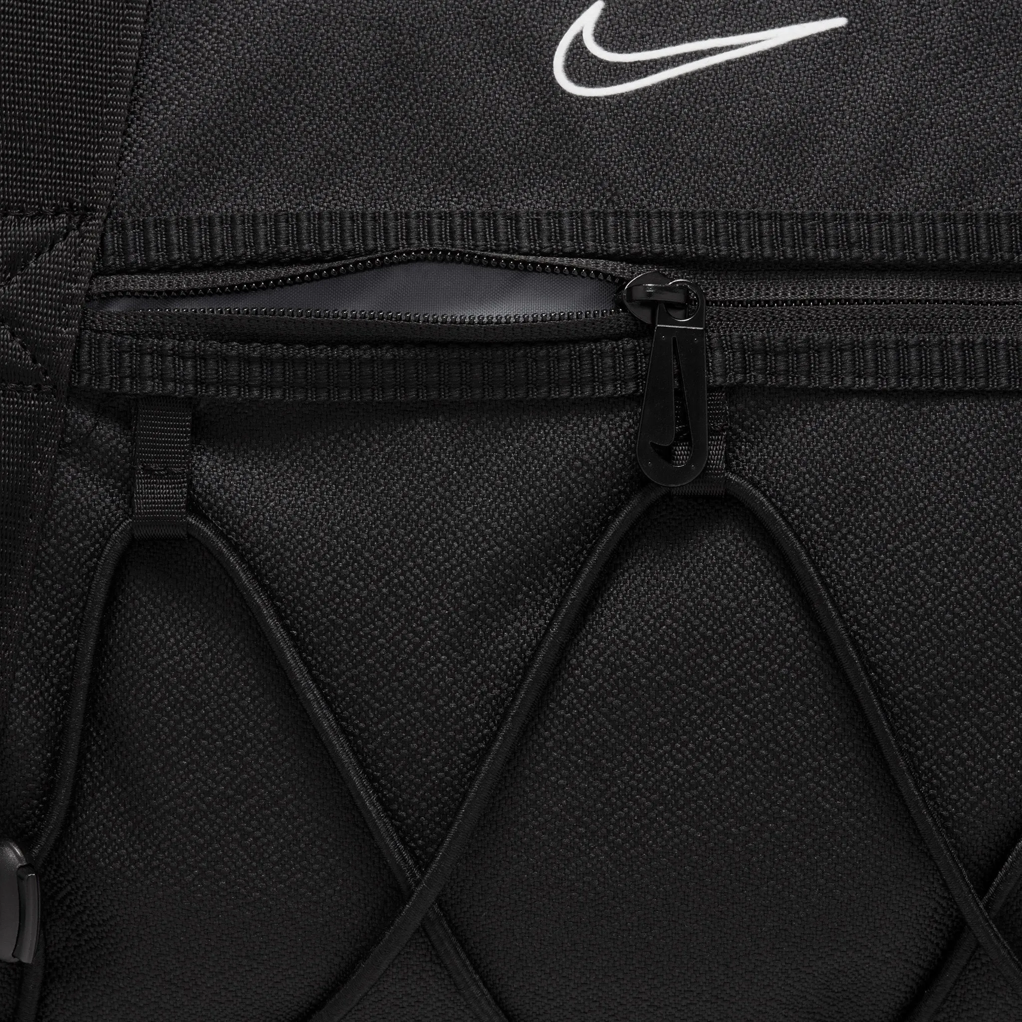 Nike Women's One Club Training Duffel Bag Black / Black - White