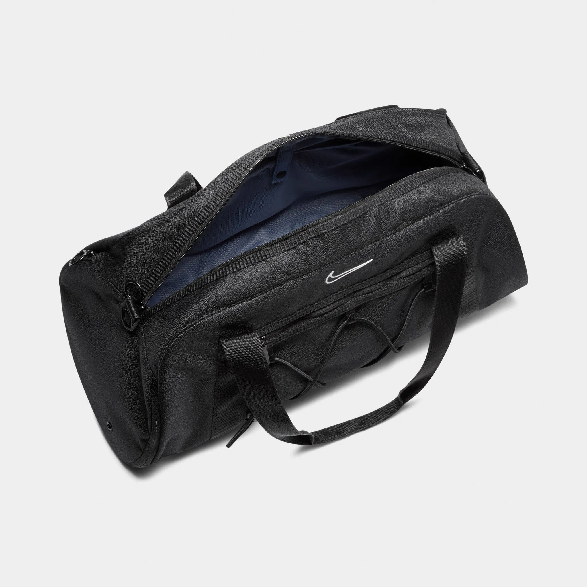 Nike Women's One Club Training Duffel Bag Black / Black - White