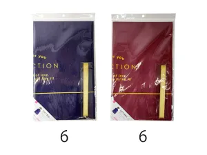 Non woven drawstring bag -Chic color 1.73ft x 2.82ft with ribbon-