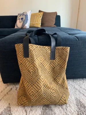 Nora Tote with Leather Straps (MORE COLORS)