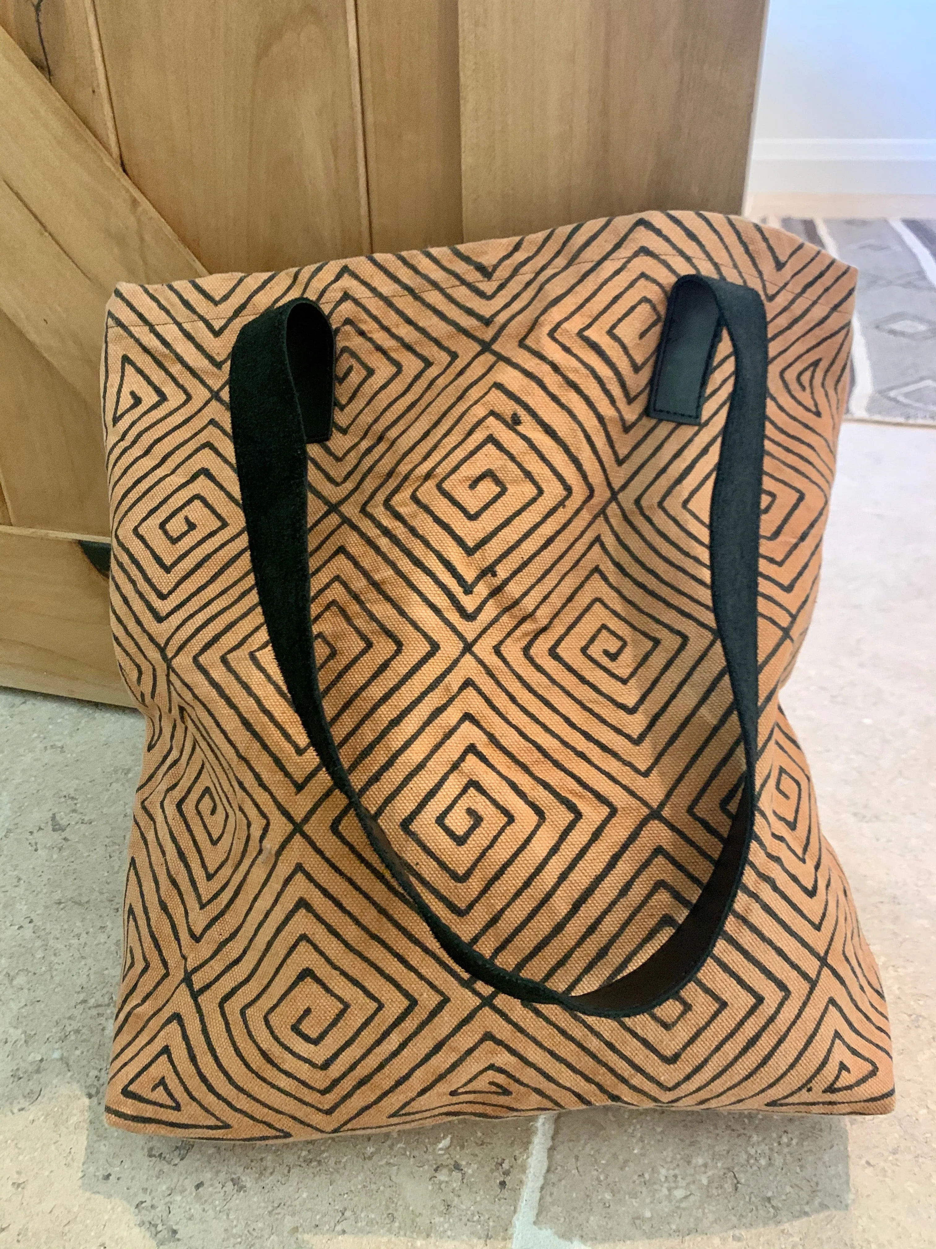 Nora Tote with Leather Straps (MORE COLORS)
