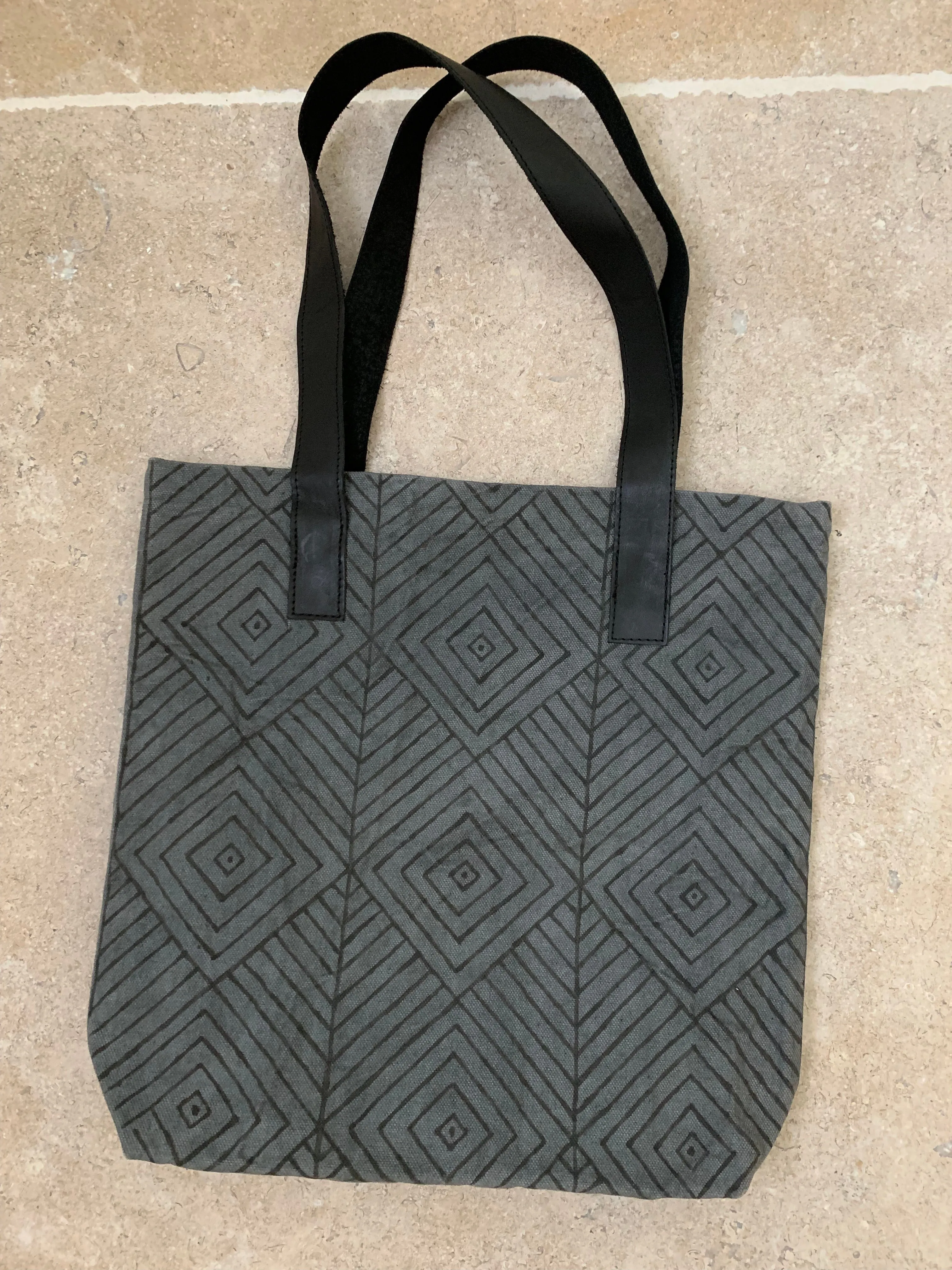 Nora Tote with Leather Straps (MORE COLORS)