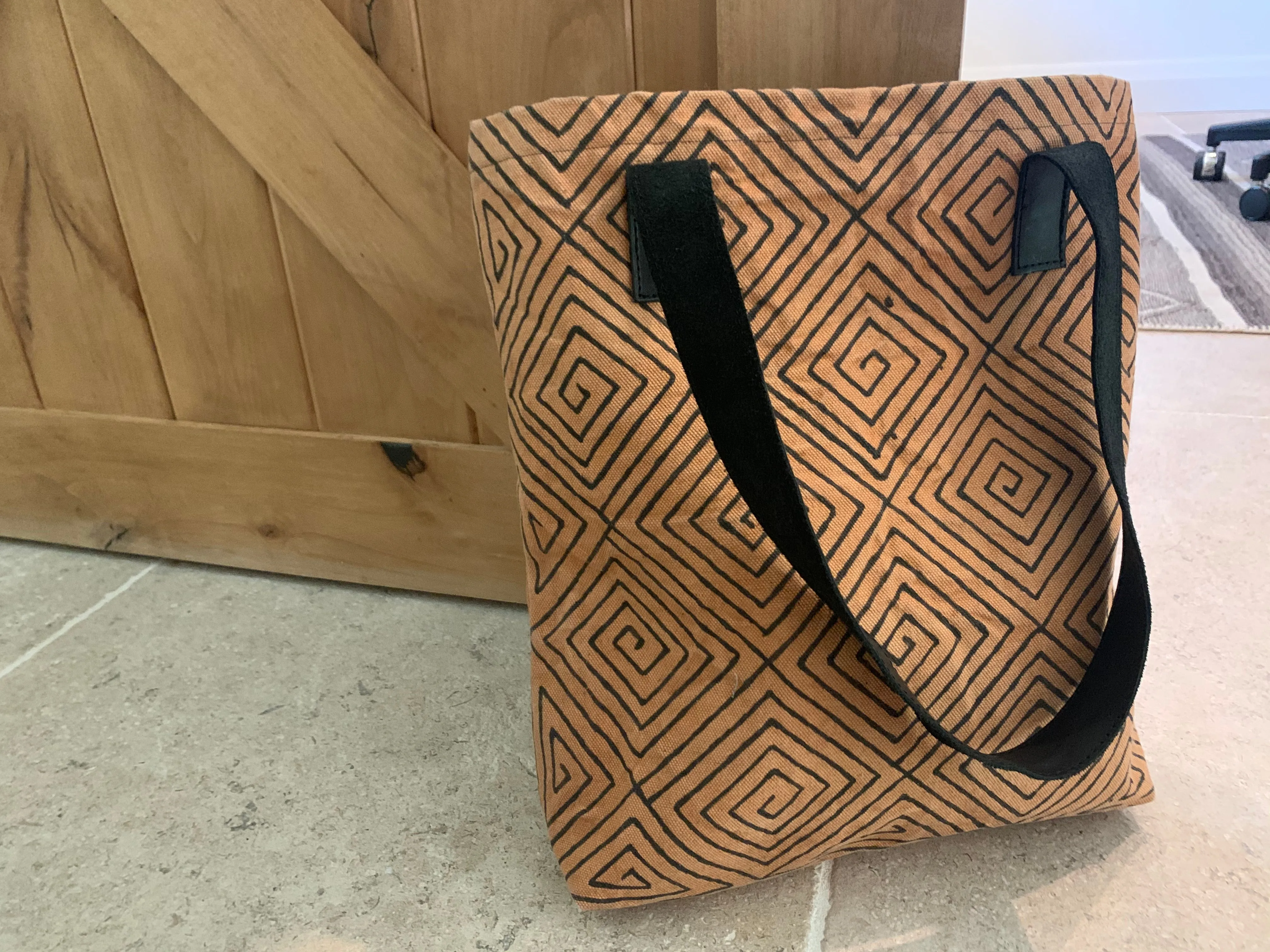 Nora Tote with Leather Straps (MORE COLORS)