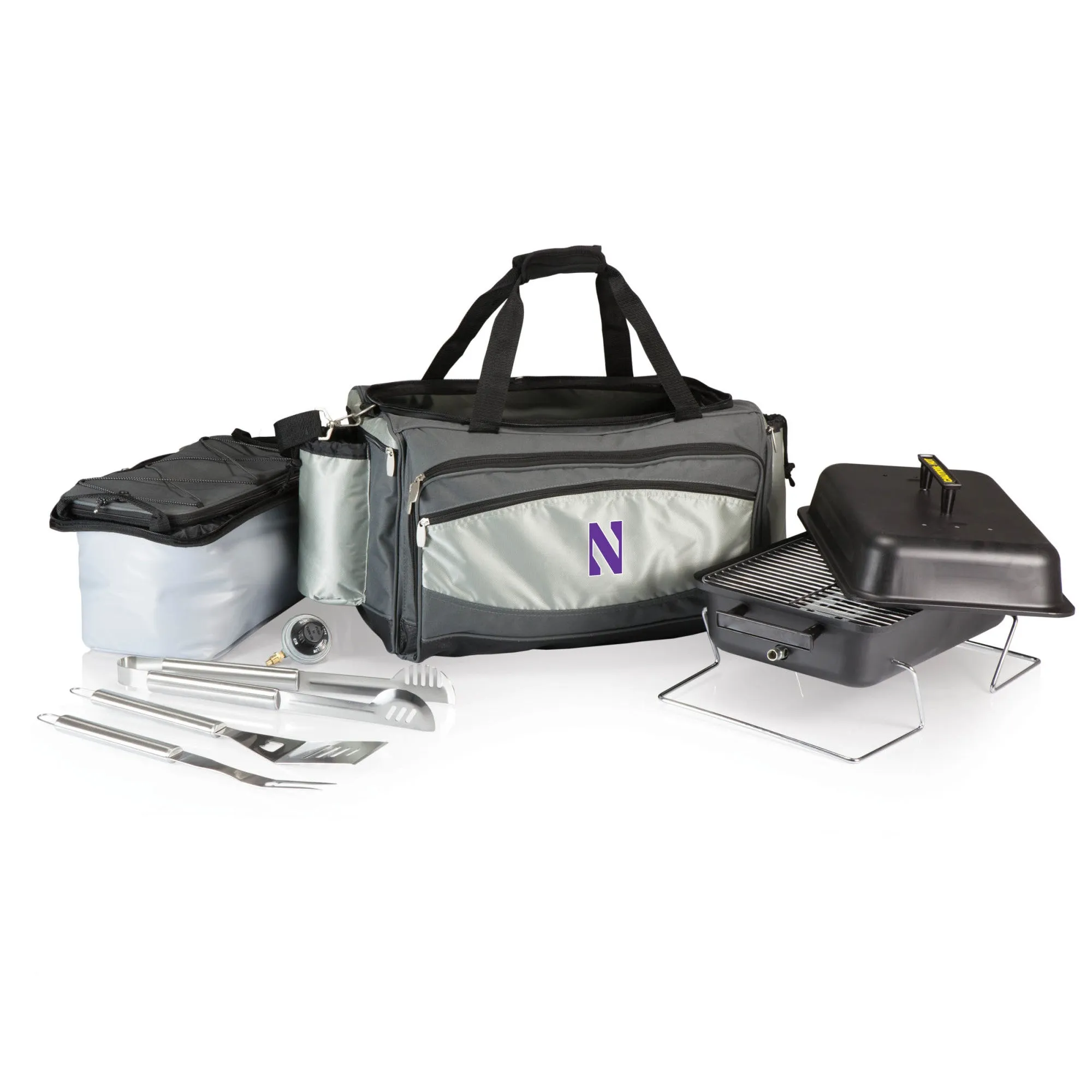 Northwestern Wildcats - Vulcan Portable Propane Grill & Cooler Tote