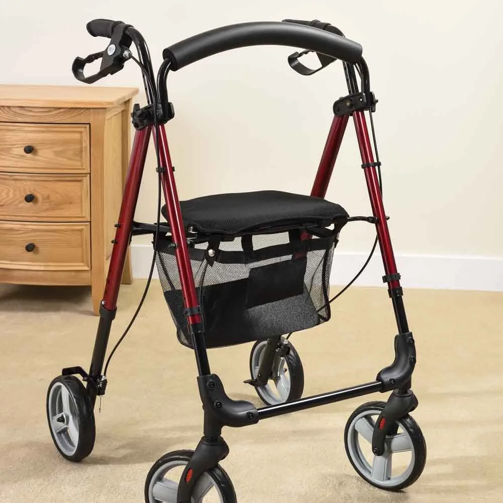 NRS Healthcare 4 Wheel Lightweight Rollator