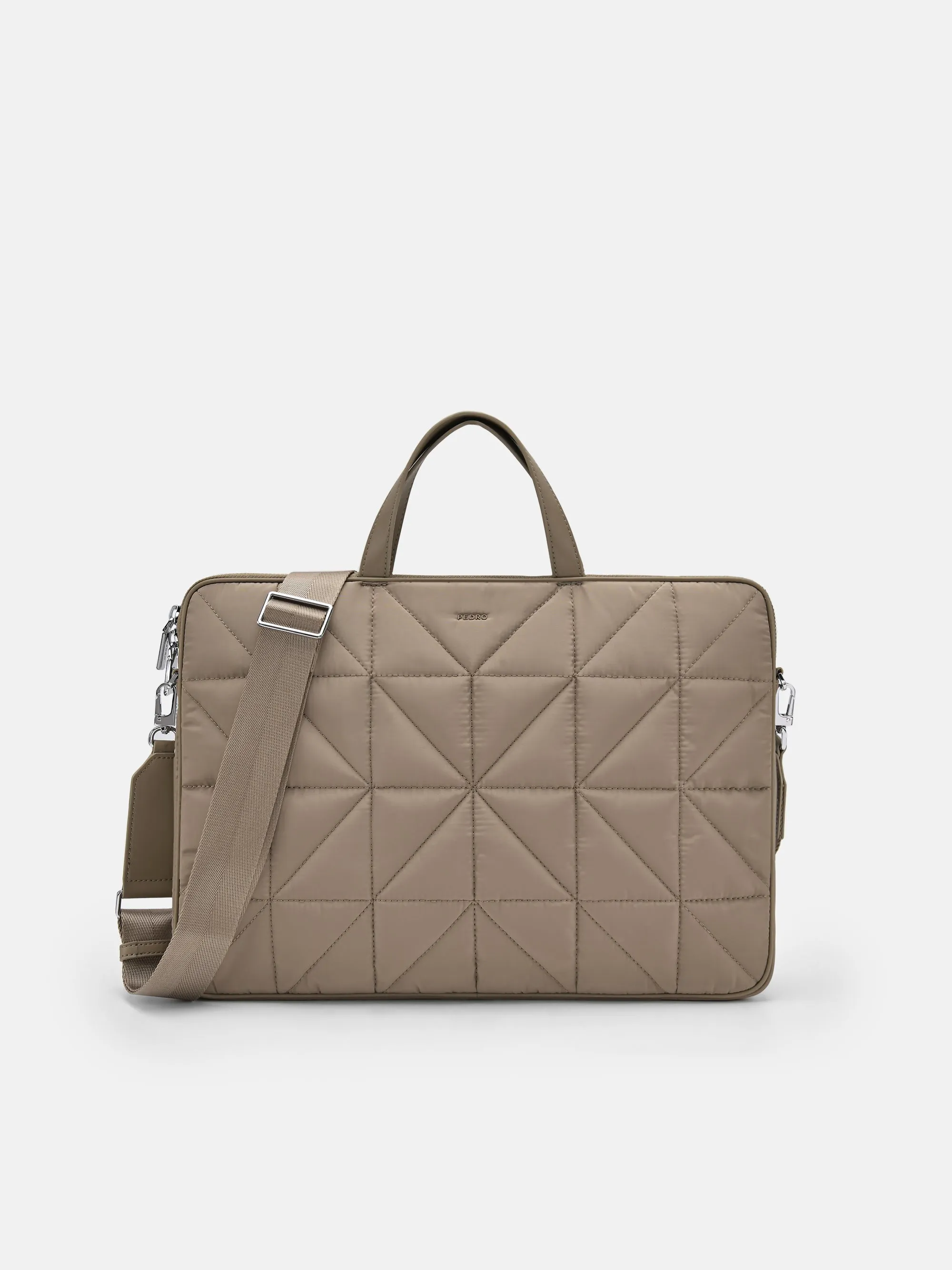 Nylon Portfolio Bag in Pixel