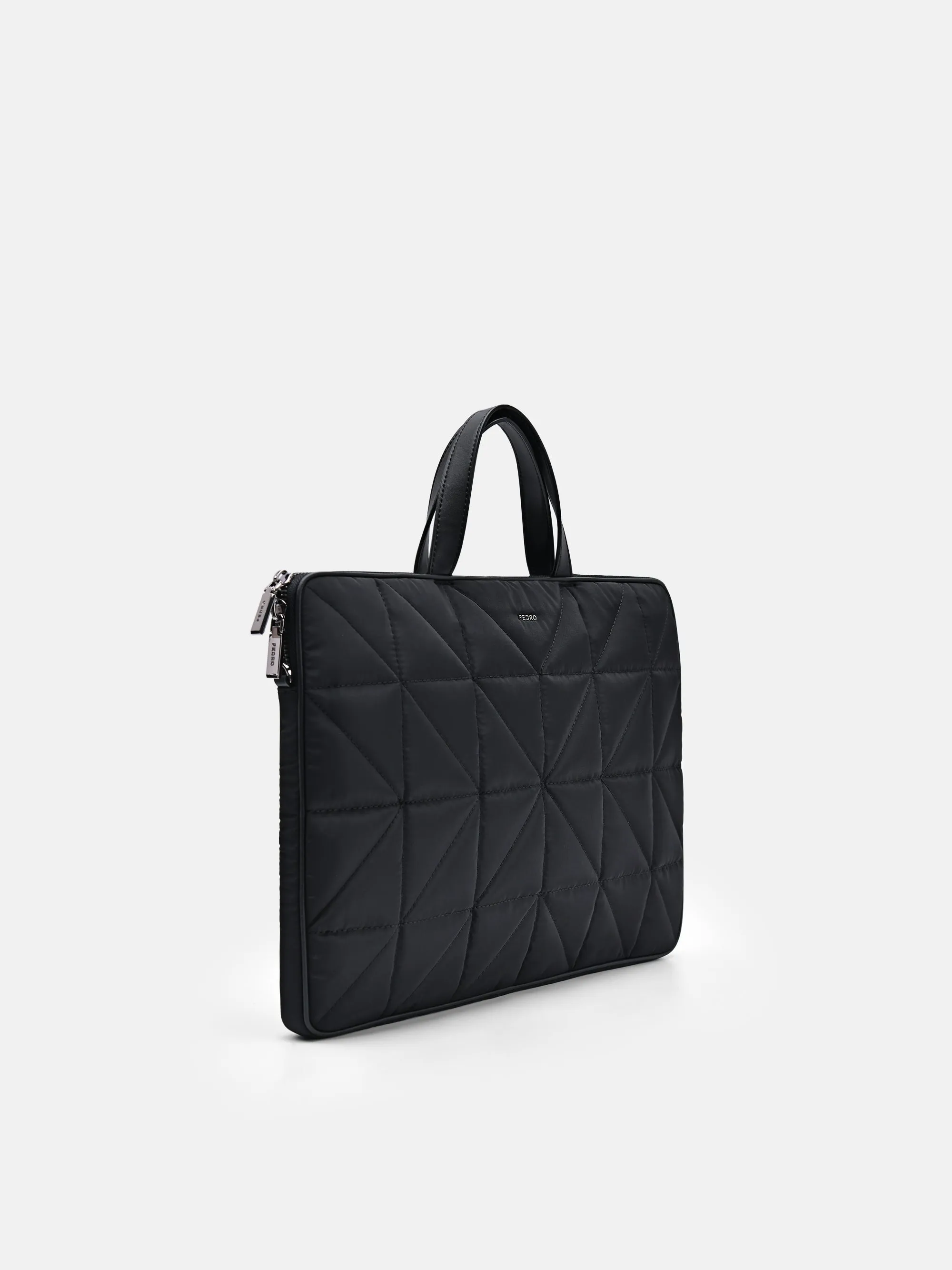 Nylon Portfolio Bag in Pixel