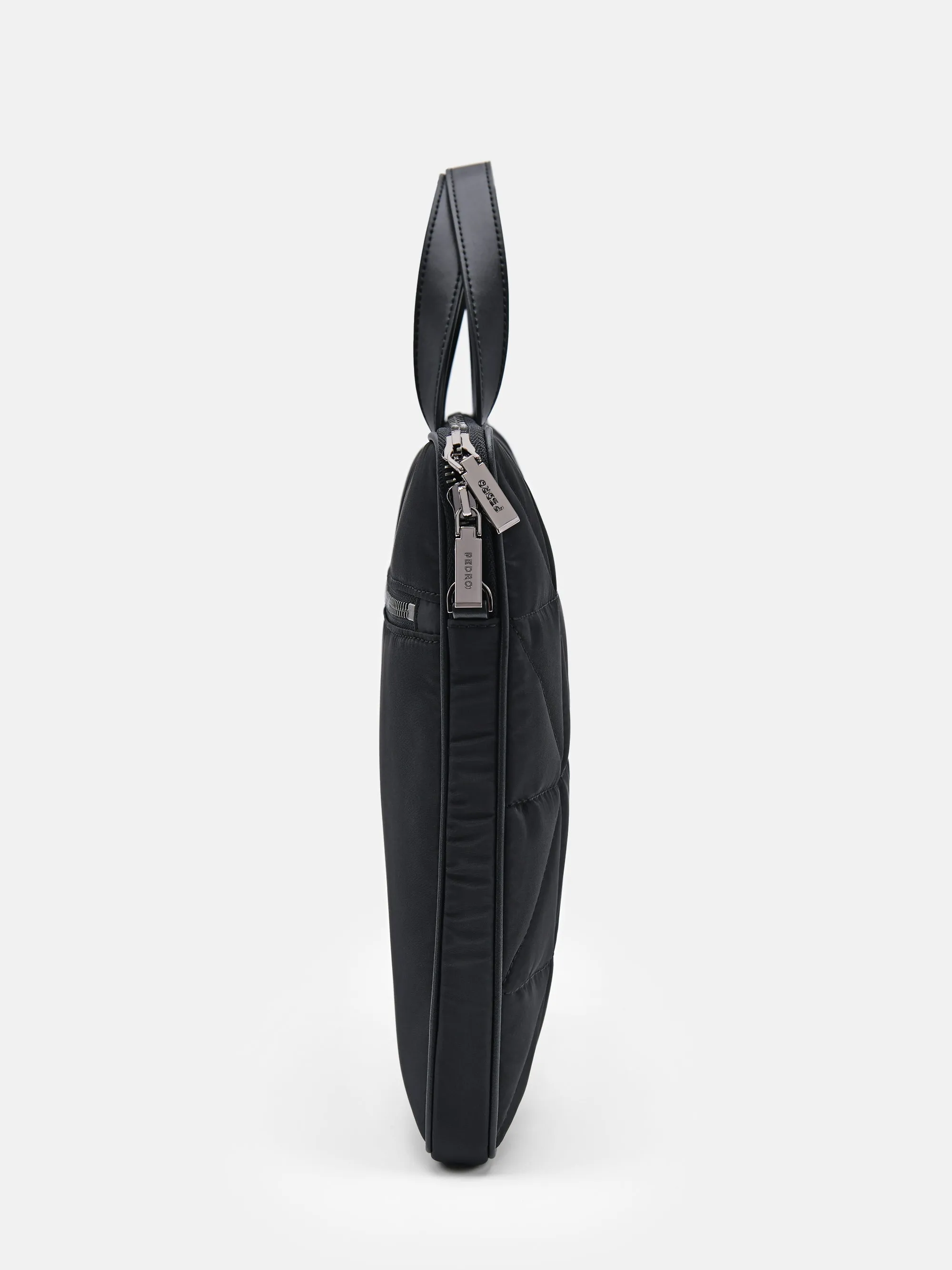 Nylon Portfolio Bag in Pixel