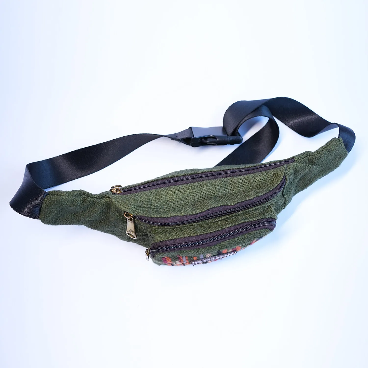 Olive Fanny Boho Bag