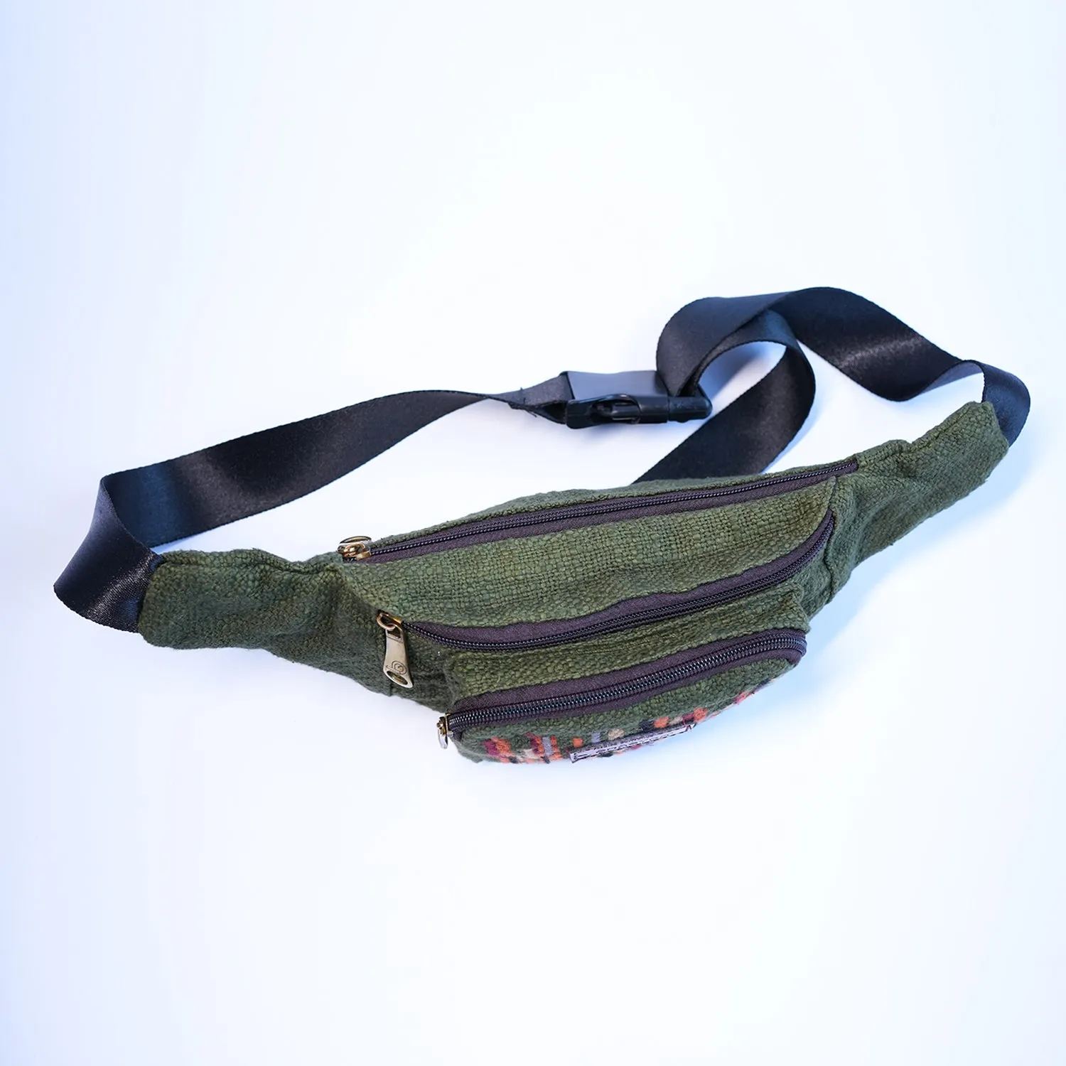 Olive Fanny Boho Bag
