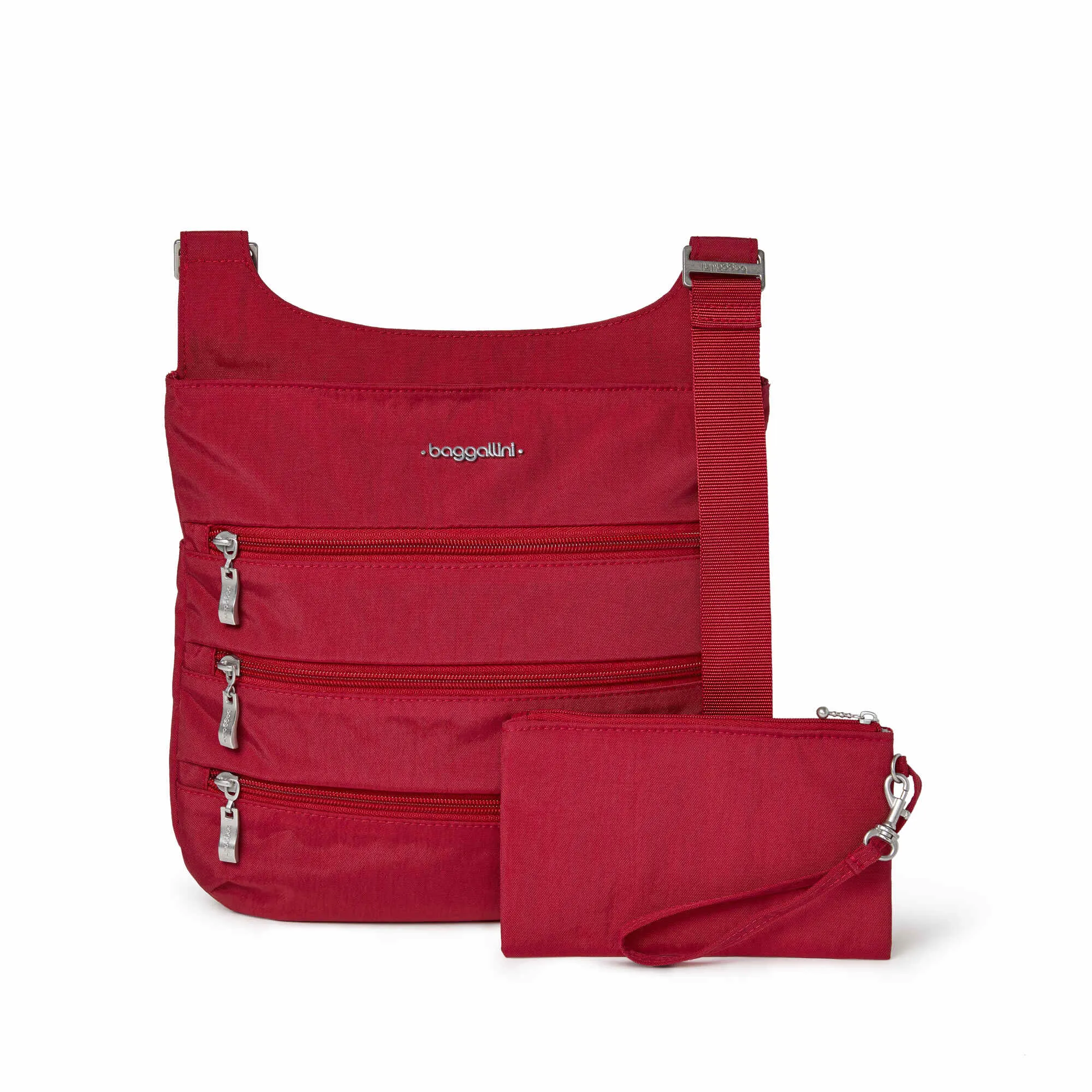 On Sale - Baggallini Big Zipper Bagg/Purse With RFID