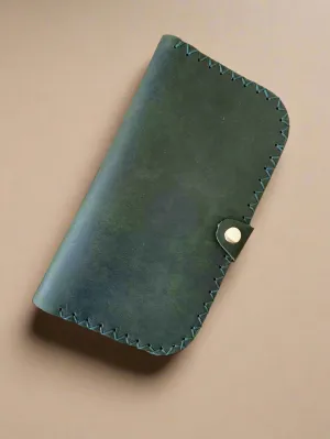 One Snap Leather Wallet (more colors)