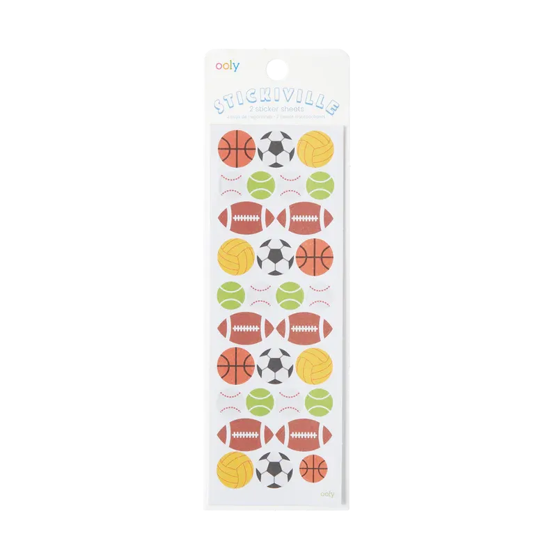 Ooly Stickiville Sport Balls Stickers