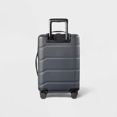 Open Box - Hardside Carry On Suitcase Gray - Open Story