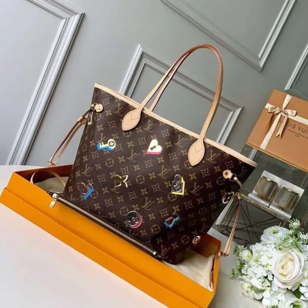 Original Monogram Canvas Neverfull Mm M44364