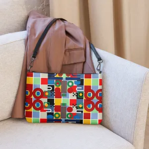 OS Symbol-inspired Crossbody bag
