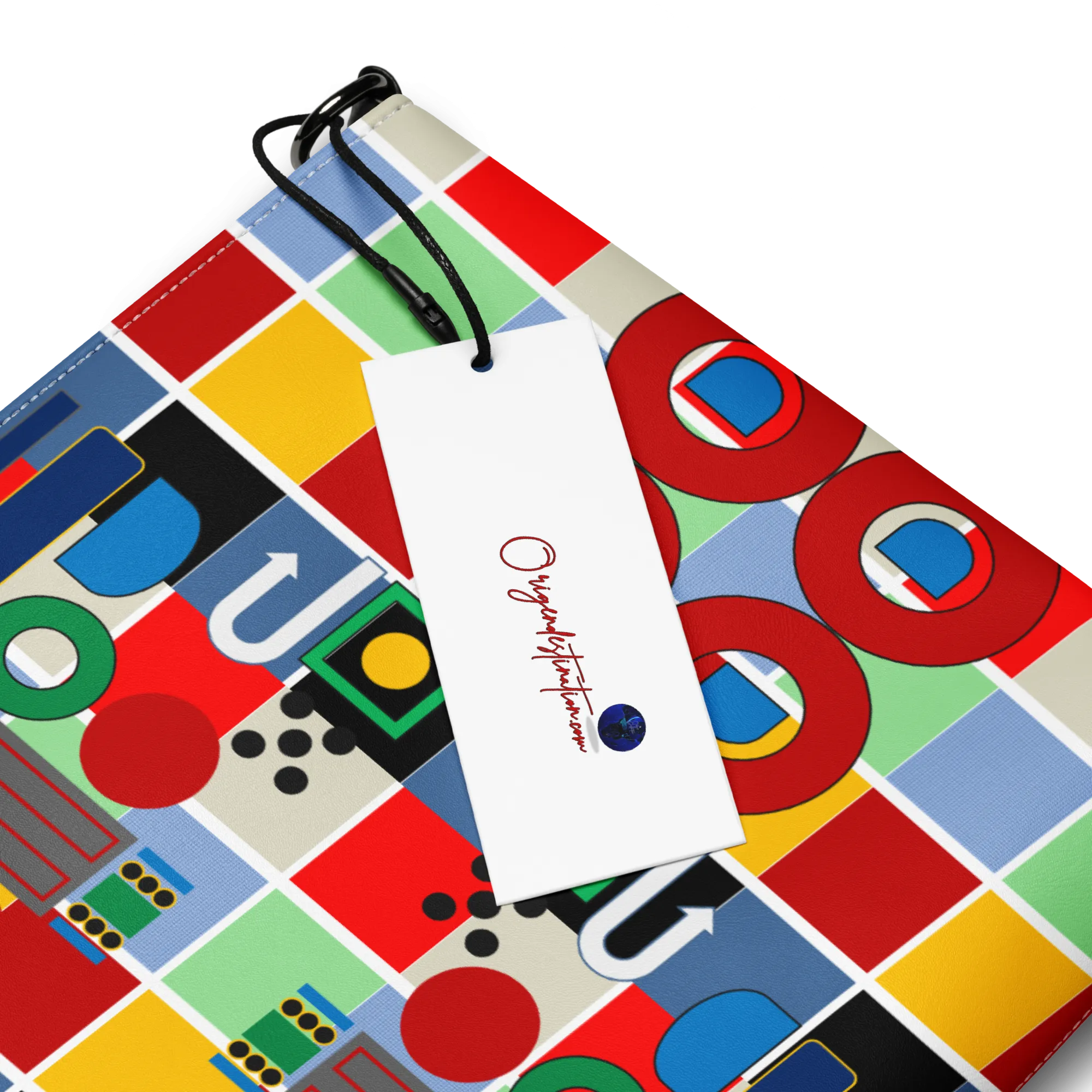 OS Symbol-inspired Crossbody bag