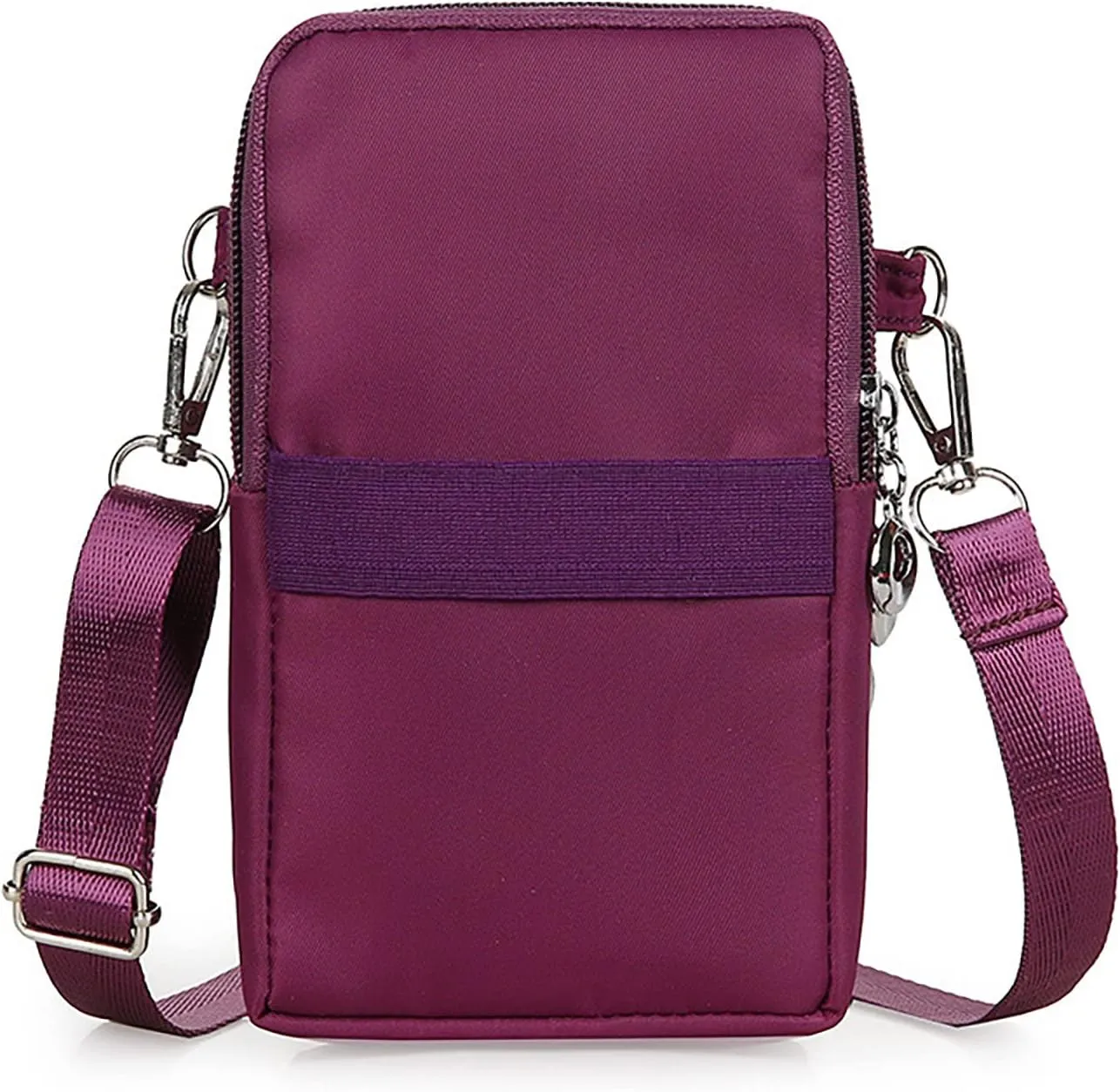 Packable Backpack for Women Men Chest Bags Daypack Crossbody for Travel Sport Running Hiking Passport Holder(Red)