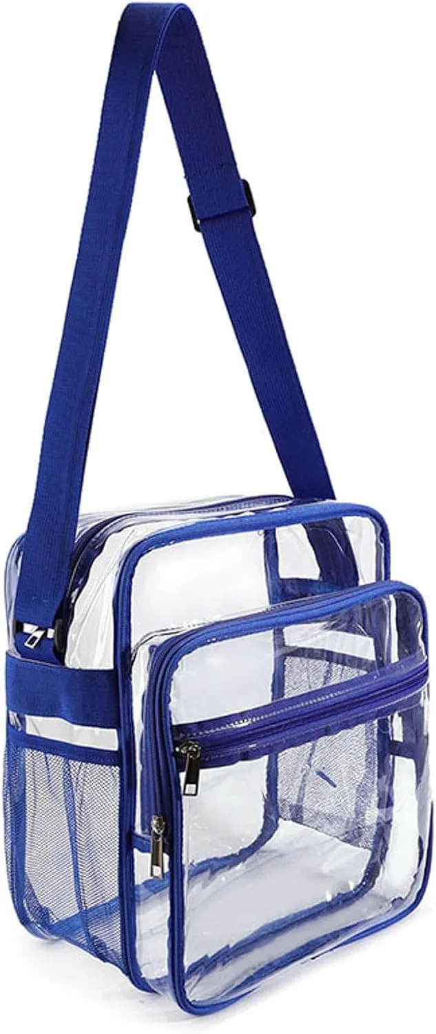 Packable Backpack for Women Men Stadium Approved with Front Pocket for Concerts Beach Vacation Essentials(Blue)