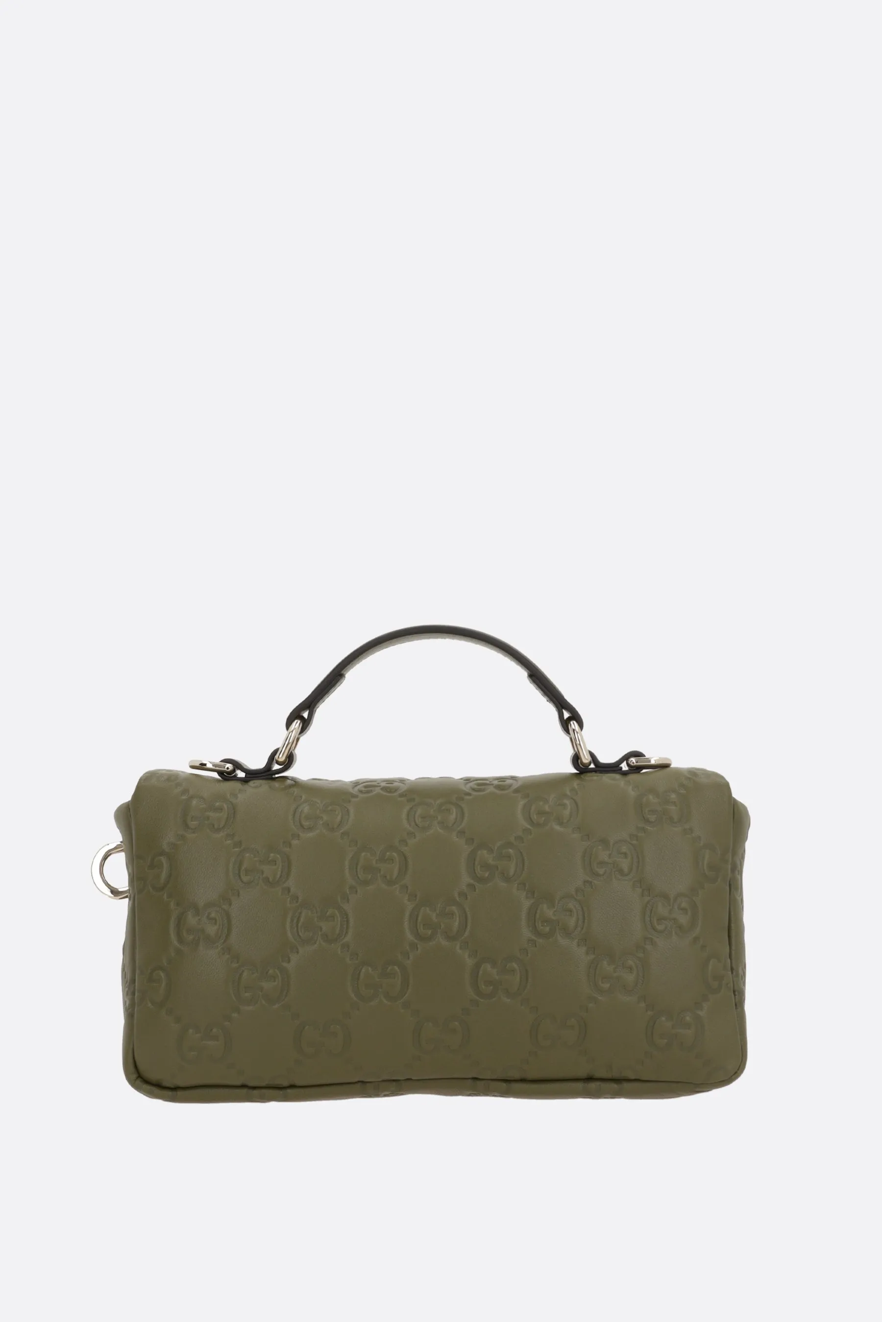 Padded GG Pattern Leather Mini Bag