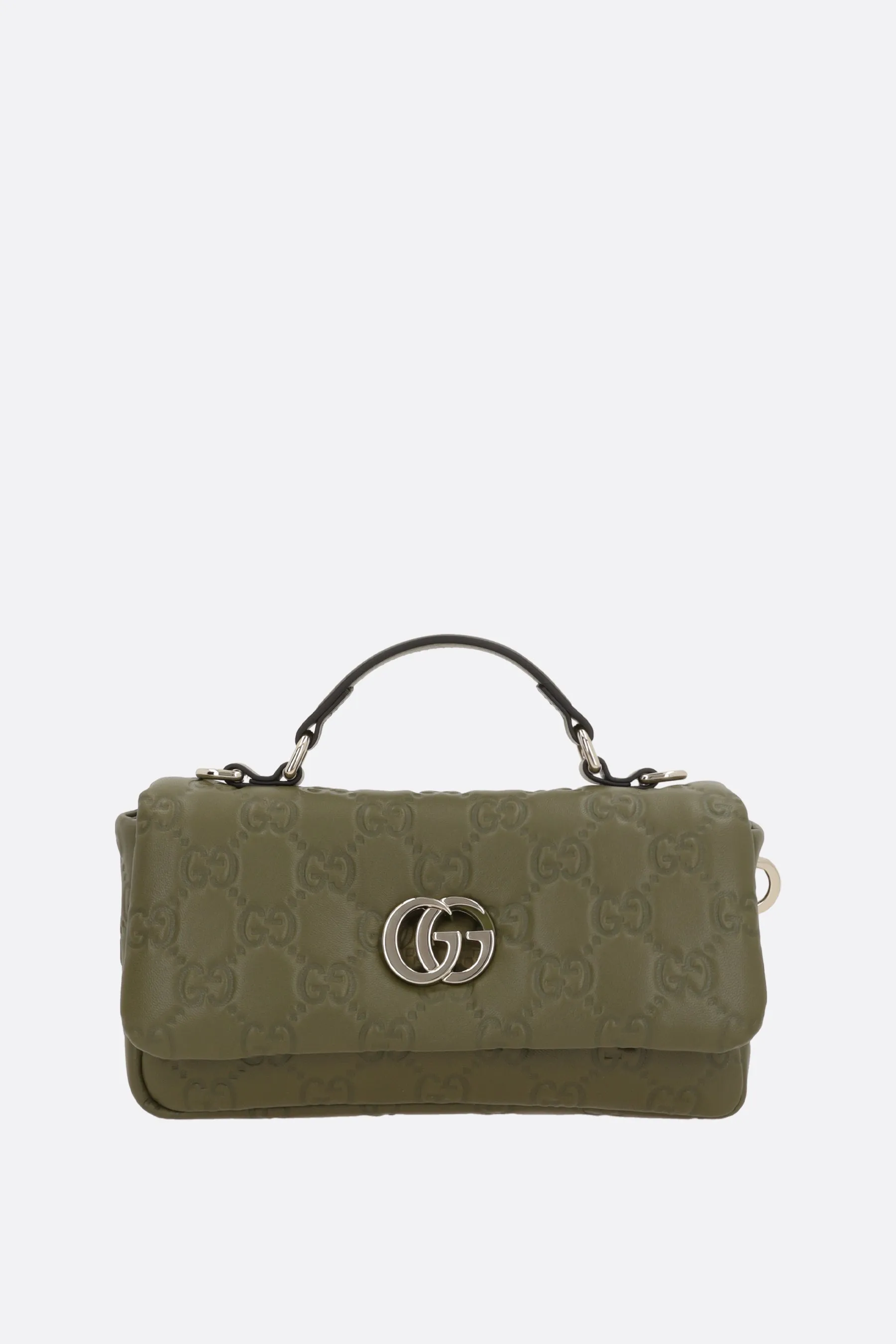 Padded GG Pattern Leather Mini Bag
