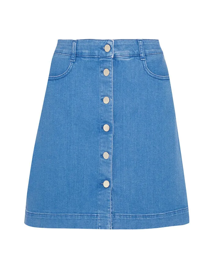 Panel Cap In Blue