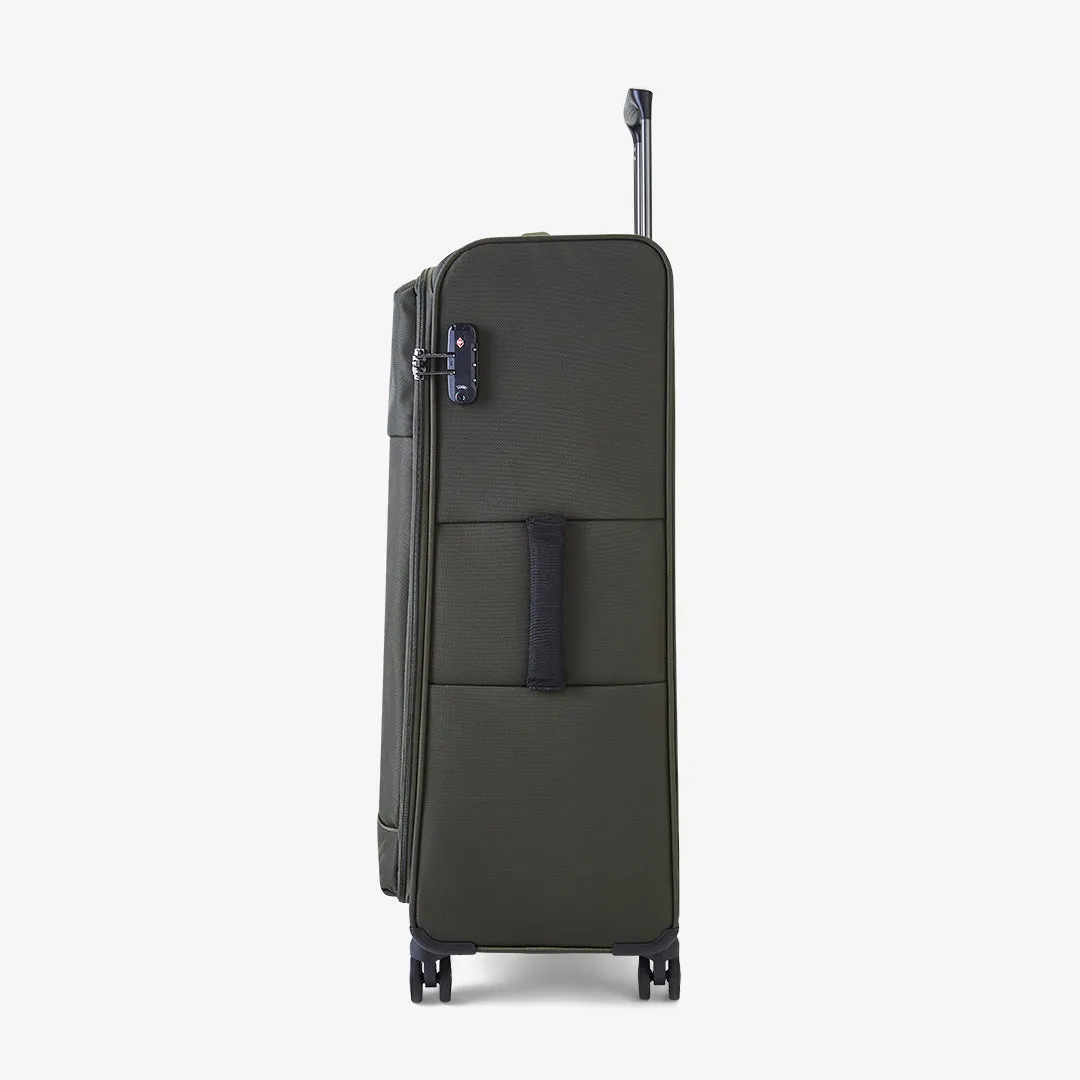 Paris Set of 3 Suitcases in Olive Green