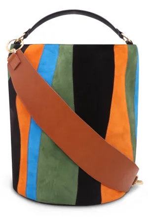 PATCH CYLINDER MAXI BAG | GREEN