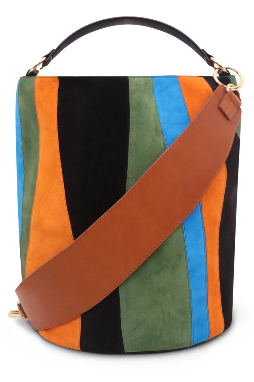 PATCH CYLINDER MAXI BAG | GREEN