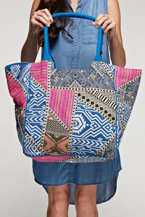 Patchwork Tote Bag