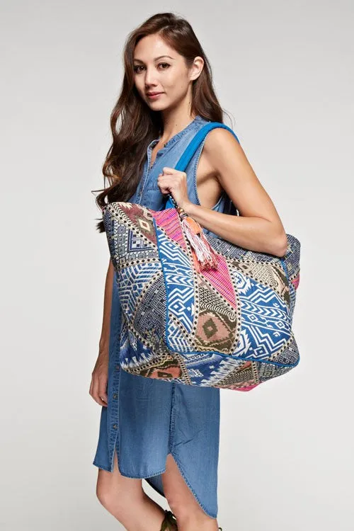 Patchwork Tote Bag