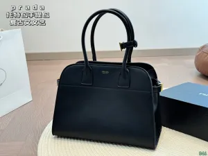 PD304 Leather top-handle Bag / 12.6x9x5.9inch