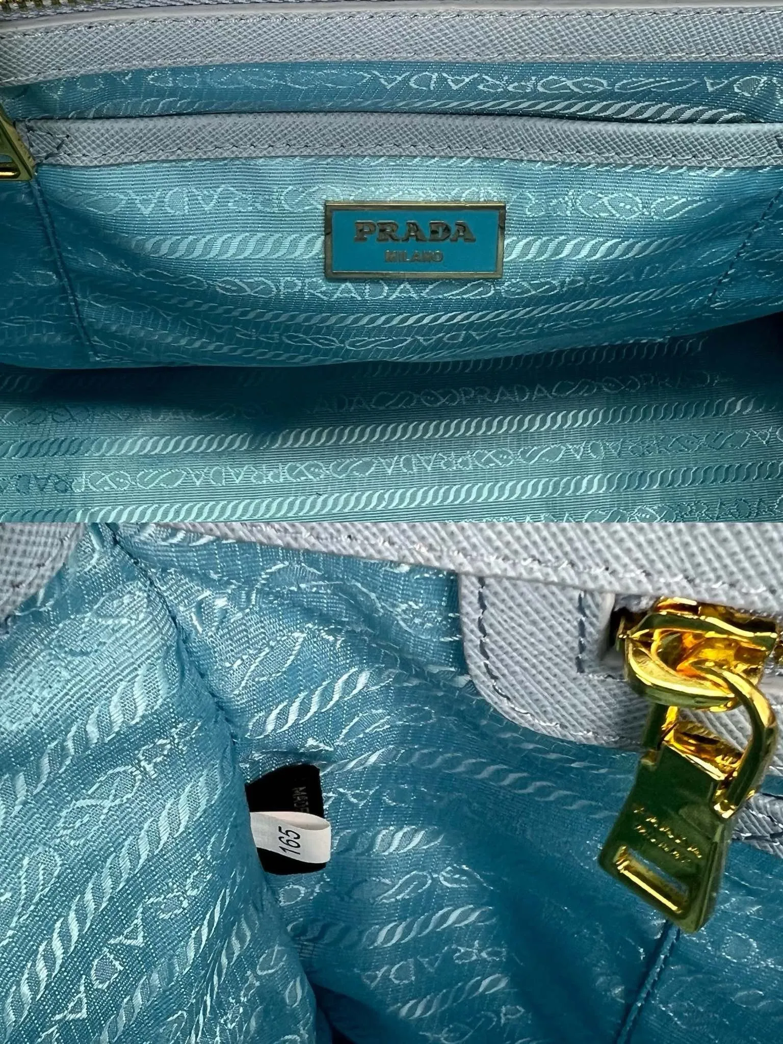 PD326 Large Prada Galleria Saffiano Leather Bag / HIGHEST QUALITY VERSION / 12.6x9.4x5.5inch