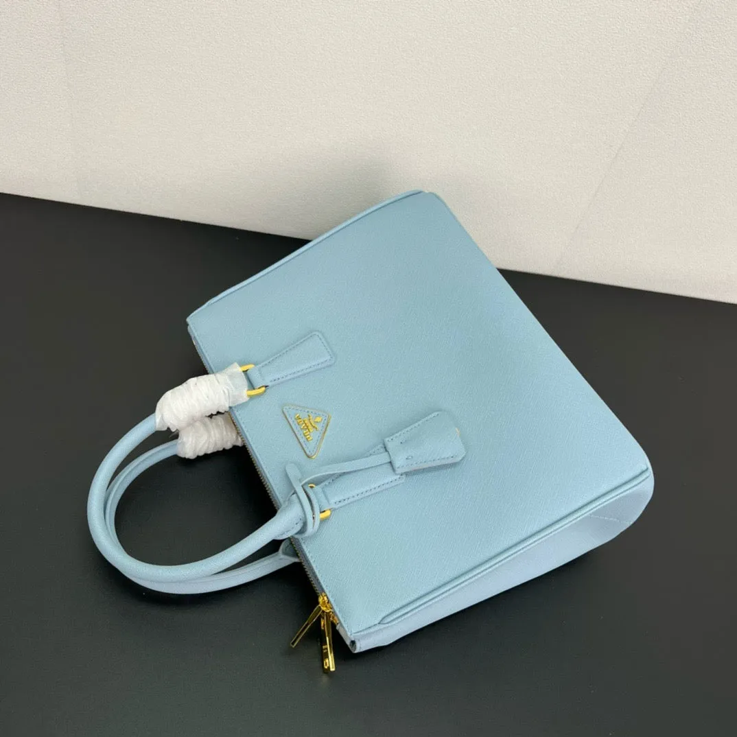 PD326 Large Prada Galleria Saffiano Leather Bag / HIGHEST QUALITY VERSION / 12.6x9.4x5.5inch