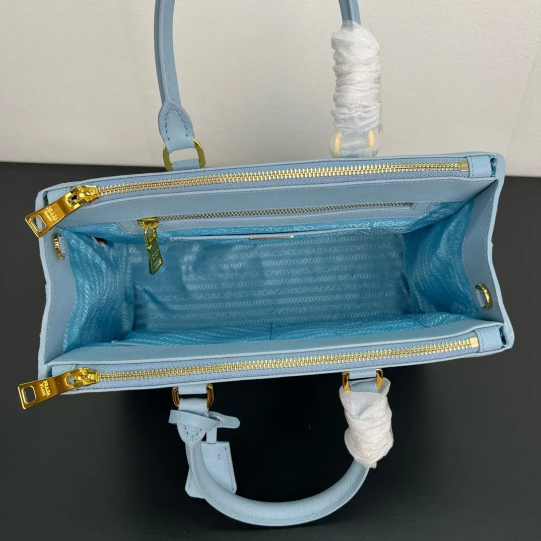 PD326 Large Prada Galleria Saffiano Leather Bag / HIGHEST QUALITY VERSION / 12.6x9.4x5.5inch